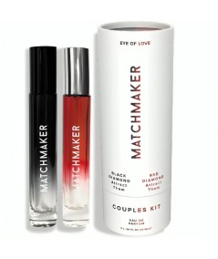 EYE OF LOVE - MATCHMAKER BLACK & RED DIAMOND KIT PAREJAS PERFUME FEROMONAS 10 ML