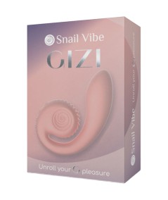 SNAIL VIBE - GIZI ESTIMULADOR DUAL ROSA