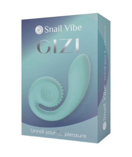 SNAIL VIBE - GIZI ESTIMULADOR DUAL TURQUESA