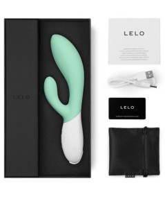 LELO - INA 3 VERDE VIBRADOR RABBIT LUJO VERDE AGUA