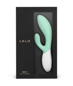 LELO - INA 3 VERDE VIBRADOR RABBIT LUJO VERDE AGUA