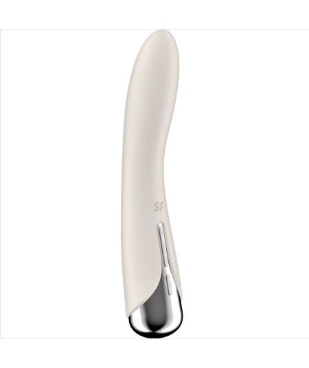 SATISFYER - SPINNING VIBE 1 VIBRADOR ROTADOR G-SPOT BEIGE