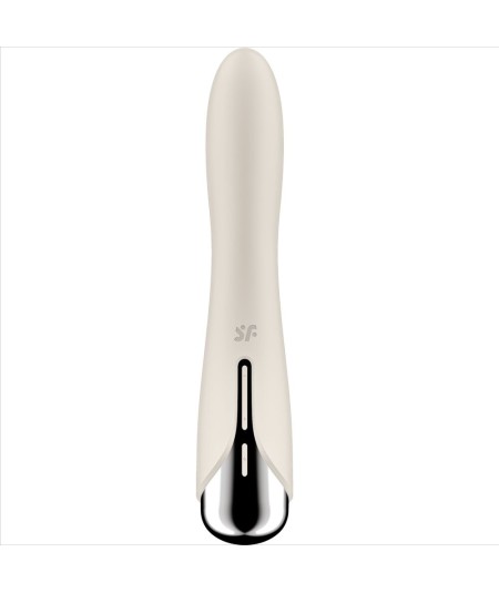 SATISFYER - SPINNING VIBE 1 VIBRADOR ROTADOR G-SPOT BEIGE