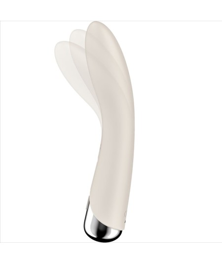 SATISFYER - SPINNING VIBE 1 VIBRADOR ROTADOR G-SPOT BEIGE