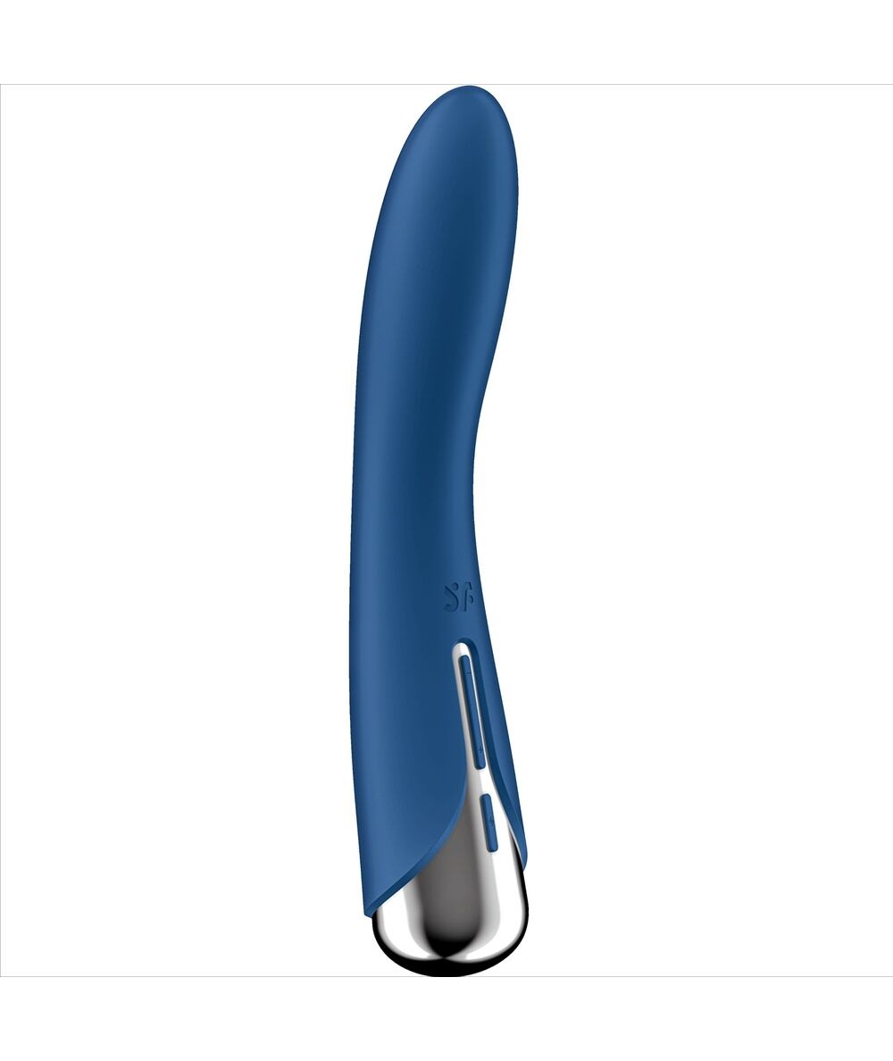 SATISFYER - SPINNING VIBE 1 VIBRADOR ROTADOR G-SPOT AZUL