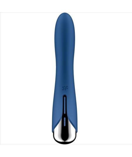 SATISFYER - SPINNING VIBE 1 VIBRADOR ROTADOR G-SPOT AZUL