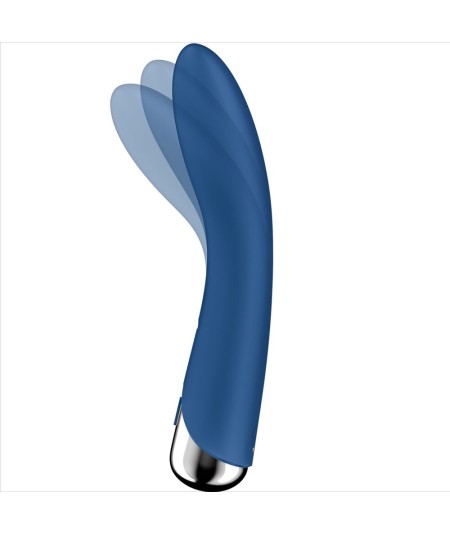 SATISFYER - SPINNING VIBE 1 VIBRADOR ROTADOR G-SPOT AZUL