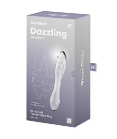 SATISFYER - DAZZLING CRYSTAL TRANSPARENTE