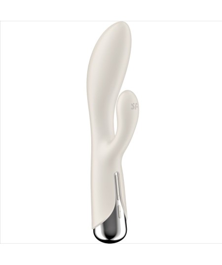 SATISFYER - SPINNING RABBIT 1 ESTIMULACION CLITORIS Y PUNTO G BEIGE