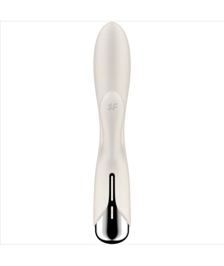 SATISFYER - SPINNING RABBIT 1 ESTIMULACION CLITORIS Y PUNTO G BEIGE