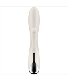 SATISFYER - SPINNING RABBIT 1 ESTIMULACION CLITORIS Y PUNTO G BEIGE