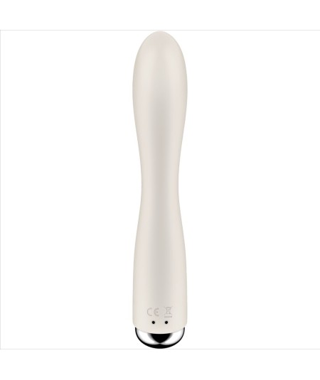 SATISFYER - SPINNING RABBIT 1 ESTIMULACION CLITORIS Y PUNTO G BEIGE