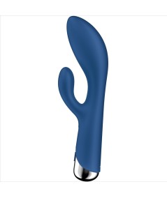 SATISFYER - SPINNING RABBIT 1 ESTIMULACION CLITORIS Y PUNTO G AZUL