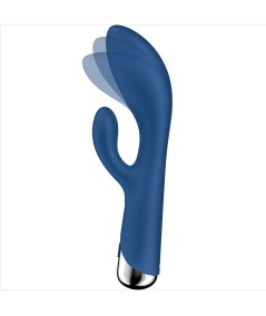 SATISFYER - SPINNING RABBIT 1 ESTIMULACION CLITORIS Y PUNTO G AZUL