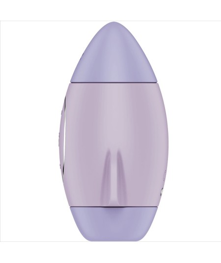 SATISFYER - MISSION CONTROL LILA VIBRADOR PEQUEÑO DE DOBLE IMPULSO