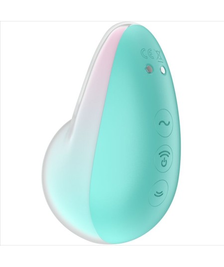 SATISFYER - PIXIE DUST AZUL ESTIMULADOR AIR PLUSE