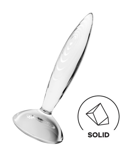 SATISFYER - SPARKLING CRISTAL PLUG ANAL