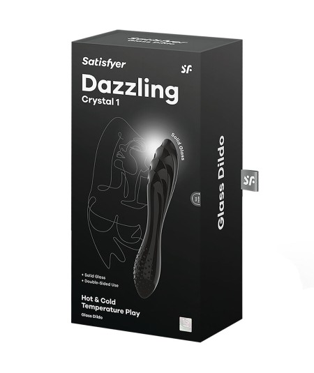 SATISFYER - DAZZLING CRYSTAL NEGRO