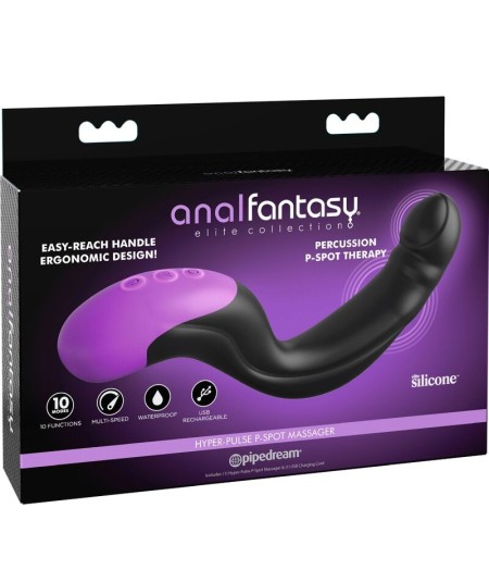 ANAL FANTASY ELITE COLLECTION - MASAJEADOR ANAL HYPER-PULSE PUNTO P