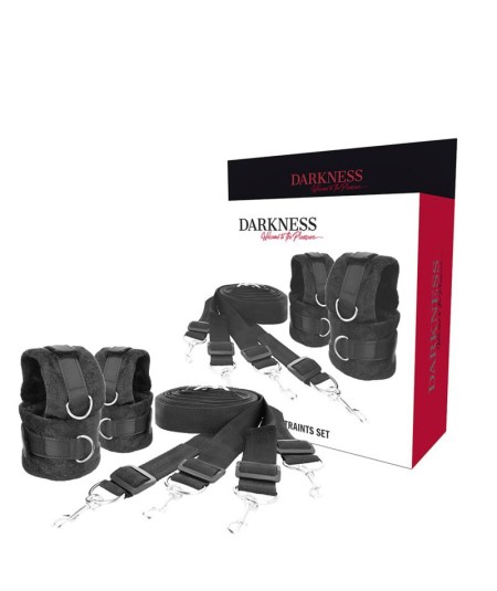 DARKNESS - SET DE ATADURAS PARA LA CAMA