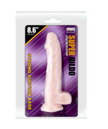 BAILE - SUPER DILDO REALISTICO 22 CM