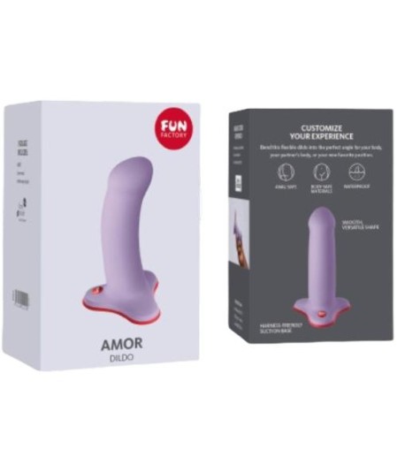 FUN FACTORY - AMOR DILDO PRINCIPIANTES LILA