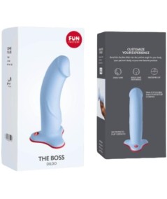 FUN FACTORY - THE BOSS DILDO REALISTICO CELESTE