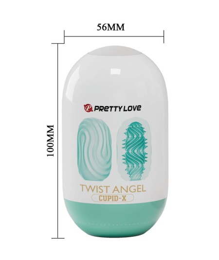 PRETTY LOVE - HUEVO MASTURBADOR TWIST ANGEL CUPID