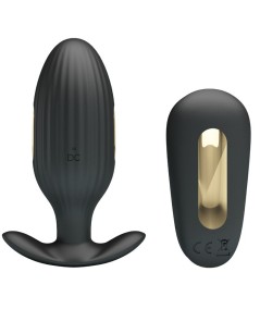 PRETTY LOVE - KELLY PLUG ANAL VIBRADOR RECARGABLE NEGRO