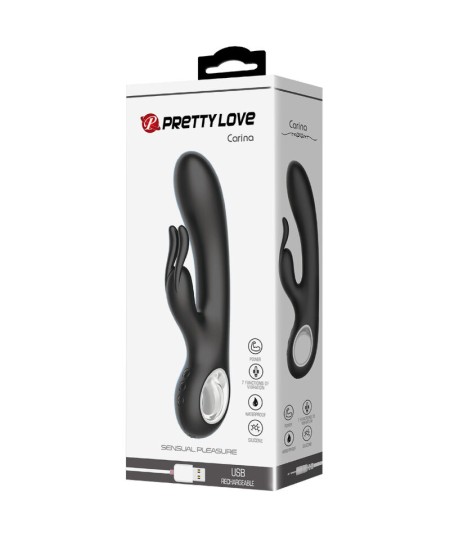 PRETTY LOVE - CARINA VIBRADOR ESTIMULADOR DE CLITORIS Y PUNTO G