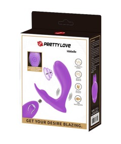 PRETTY LOVE - IDABELLE VIBRATION & PULSATION CONTROL REMOTO VIOLETA