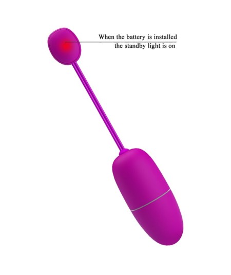 PRETTY LOVE - NYMPH HUEVO VIBRADOR CONTROLADO POR APP MORADO