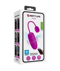 PRETTY LOVE - NYMPH HUEVO VIBRADOR CONTROLADO POR APP MORADO