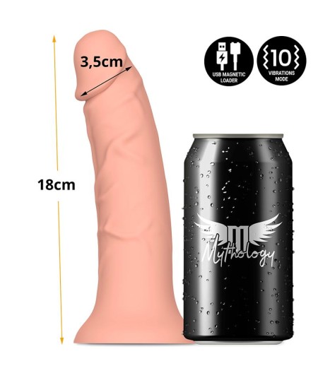 MYTHOLOGY - ASHER ORIGINAL DILDO S - VIBRADOR COMPATIBLE CON WATCHME WIRELESS TECHNOLOGY