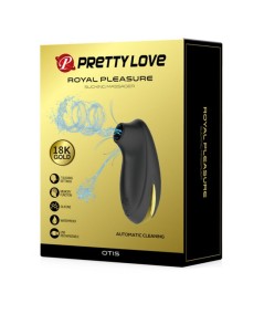 PRETTY LOVE - SUCCIONADOR-MASAJEADOR DE LUJO RECARGABLE NEGRO