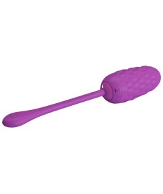 PRETTY LOVE - HUEVO VIBRADOR CON TEXTURA MARINA RECARGABLE MORADO