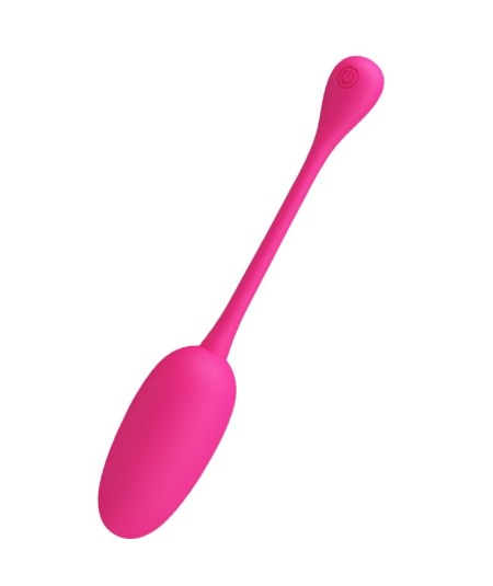 PRETTY LOVE - KNUCKER HUEVO VIBRADOR RECARGABLE ROSA