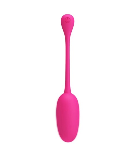 PRETTY LOVE - KNUCKER HUEVO VIBRADOR RECARGABLE ROSA