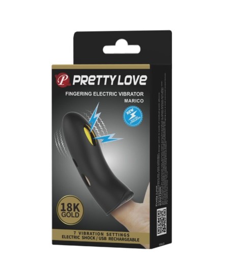 PRETTY LOVE - MARICO FUNDA DE DEDO ELECTRO-ESTUMILADOR NEGRO