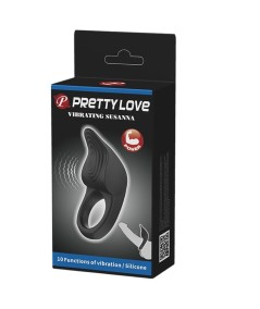 PRETTY LOVE - SUSANNA ANILLO VIBRADOR PARA PENE NEGRO