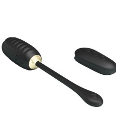 PRETTY LOVE - DOREEN HUEVO VIBRADOR DE LUJO RECARGABLE NEGRO