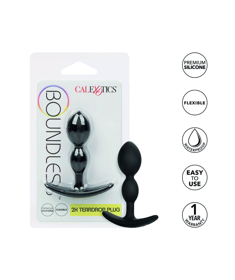 CALIFORNIA EXOTICS - BOUNDLESS PLUG ANAL LGRIMA 2X