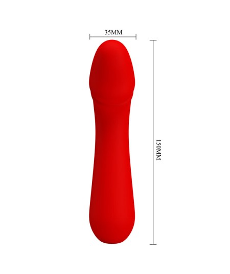 PRETTY LOVE - CETUS VIBRADOR RECARGABLE ROJO