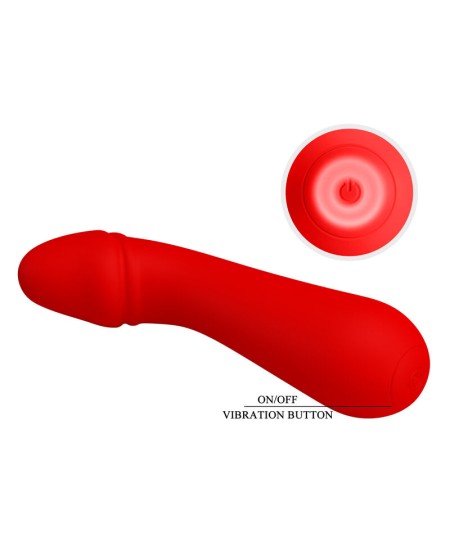 PRETTY LOVE - CETUS VIBRADOR RECARGABLE ROJO