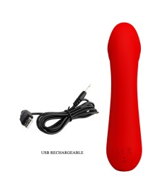 PRETTY LOVE - CETUS VIBRADOR RECARGABLE ROJO