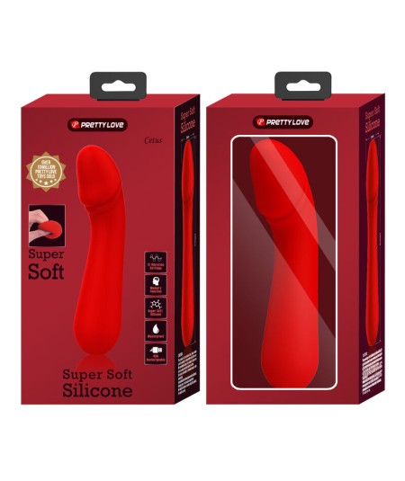 PRETTY LOVE - CETUS VIBRADOR RECARGABLE ROJO