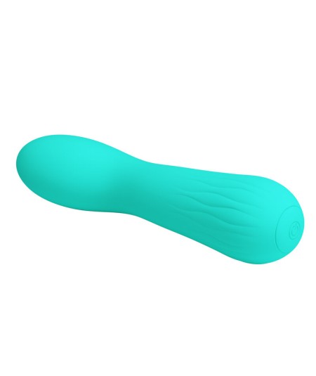 PRETTY LOVE - FAUN VIBRADOR RECARGABLE VERDE AGUA