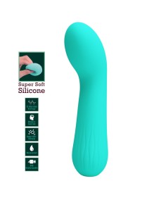 PRETTY LOVE - FAUN VIBRADOR RECARGABLE VERDE AGUA