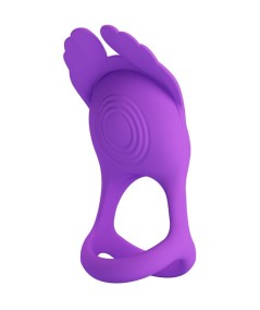 PRETTY LOVE - ANILLO VIBRADOR SILAS 7 VIBRACIONES SILICONA LILA