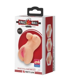 CRAZY BULL - VAGINA Y ANO REALISTICOS VIBRADOR HANNAH